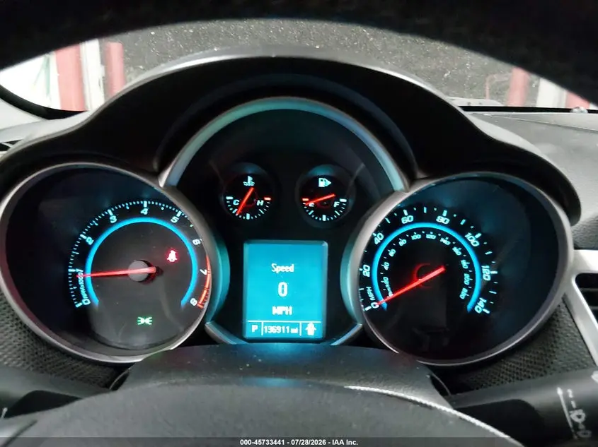 2012 CHEVROLET CRUZE 1LT