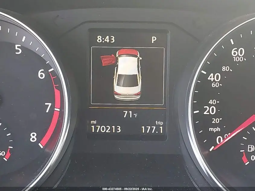 2017 VOLKSWAGEN PASSAT 1.8T SEL PREMIUM