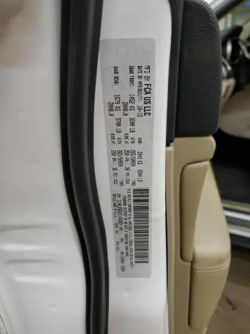 2016 JEEP GRAND CHEROKEE LIMITED  