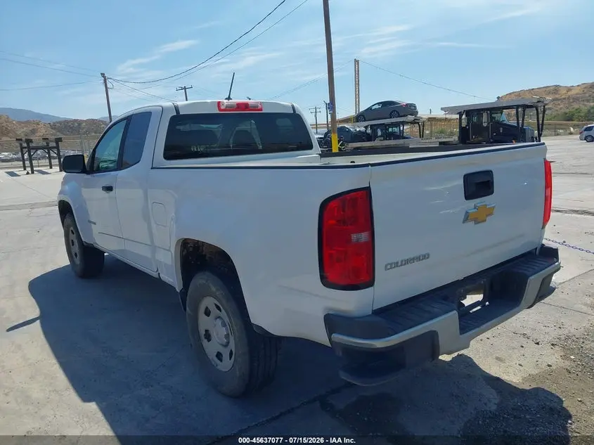 2018 CHEVROLET COLORADO WT