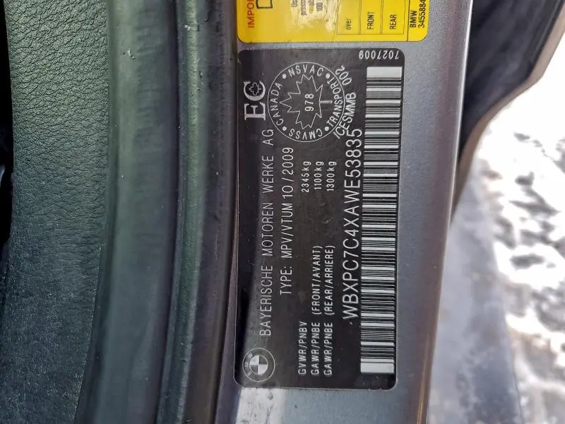 2010 BMW X3 XDRIVE28I  