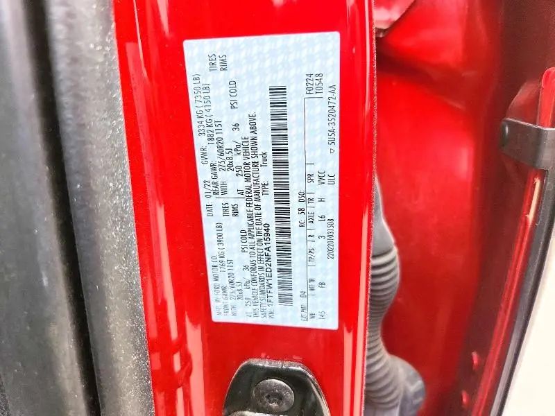 2022 FORD F150 SUPERCREW  