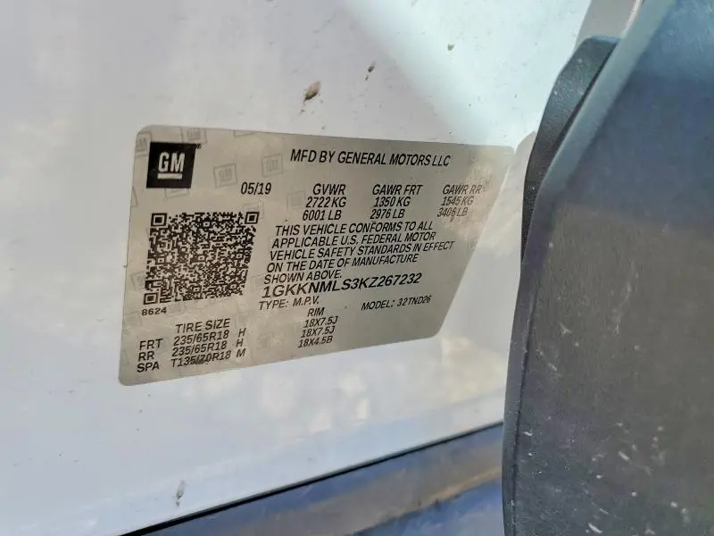 2019 GMC ACADIA SLT-1  
