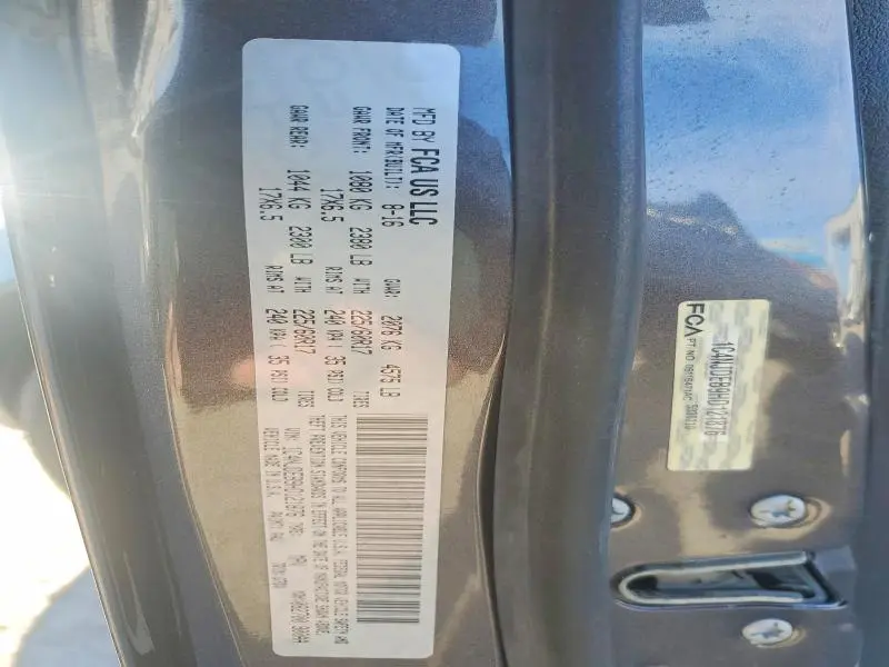 2017 JEEP COMPASS LATITUDE  