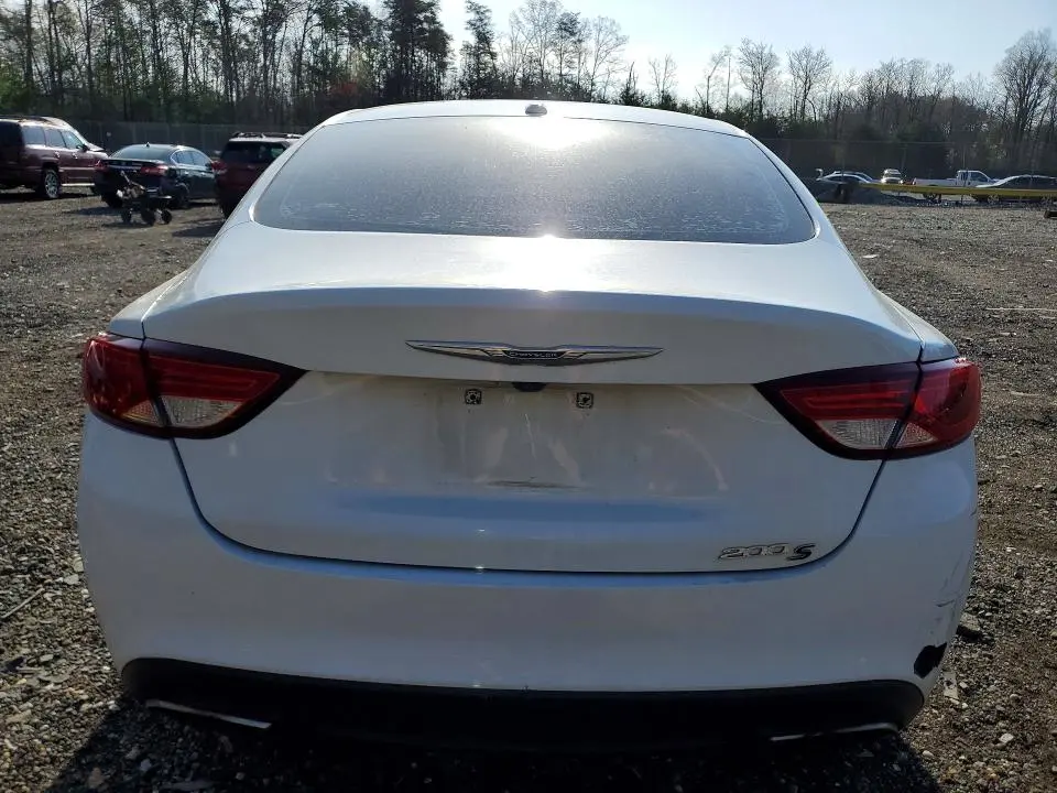 2016 CHRYSLER 200 S  