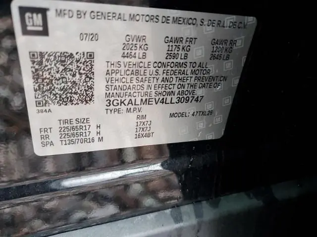 2020 GMC TERRAIN SLE  