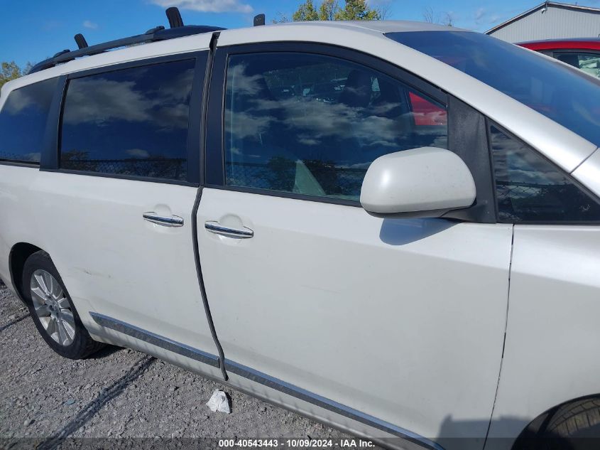 2015 TOYOTA SIENNA XLE PREMIUM 7 PASSENGER