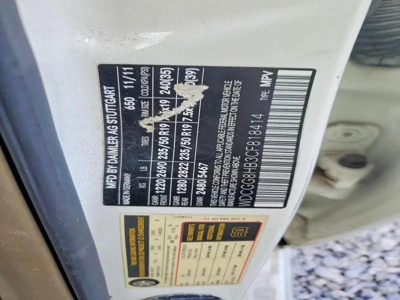 2012 MERCEDES-BENZ GLK 350 4MATIC  