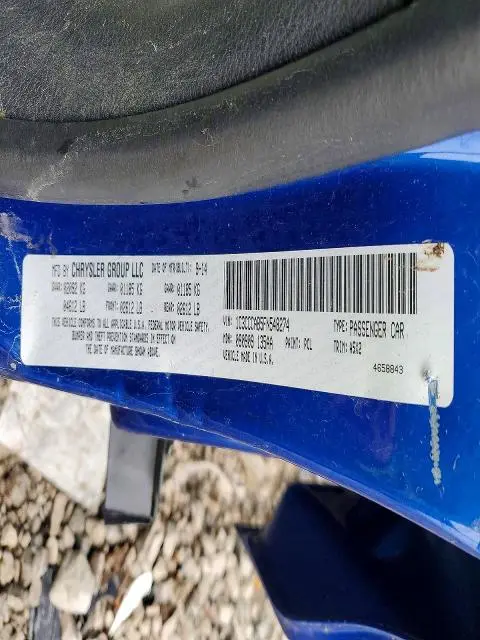 2015 CHRYSLER 200 LIMITED  