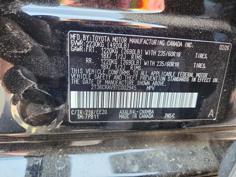 2026 TOYOTA RAV4 XLE PREMIUM  