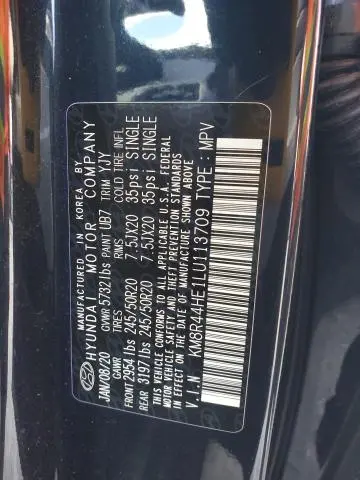 2020 HYUNDAI PALISADE SEL  