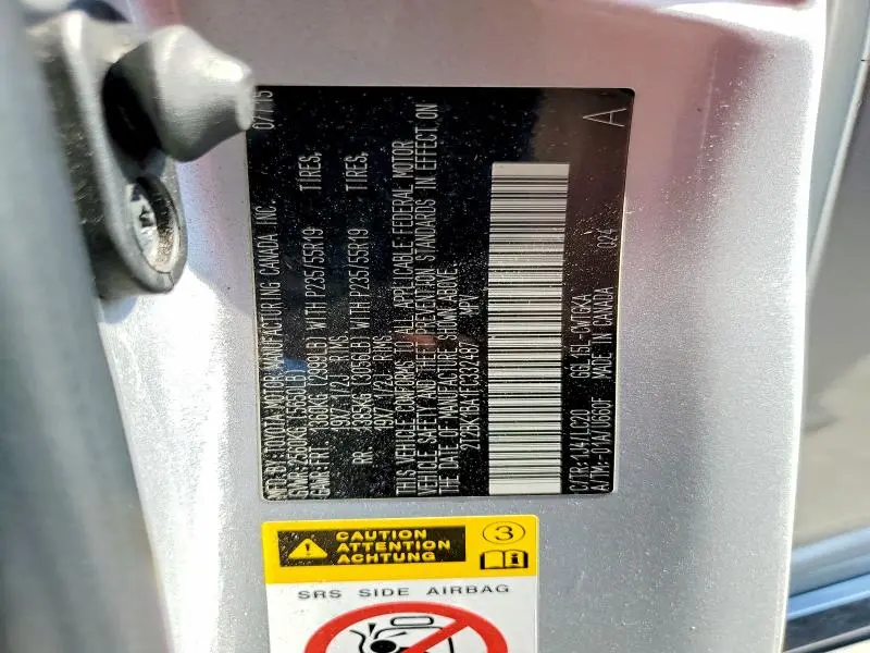 2015 LEXUS RX 350 BASE  