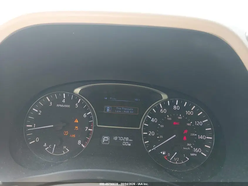 2013 NISSAN PATHFINDER PLATINUM