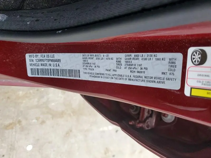 2023 RAM 1500 BIG HORN  