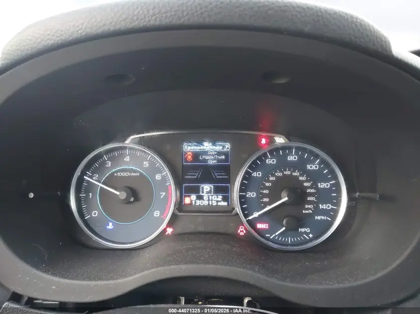 2016 SUBARU CROSSTREK 2.0I LIMITED