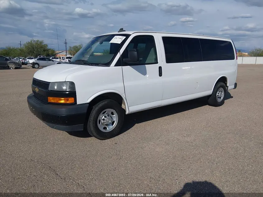 2021 CHEVROLET EXPRESS PASSENGER RWD 3500 EXTENDED WHEELBASE LS