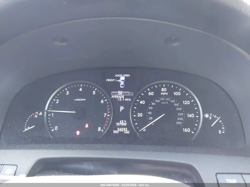 2016 LEXUS LS 460  