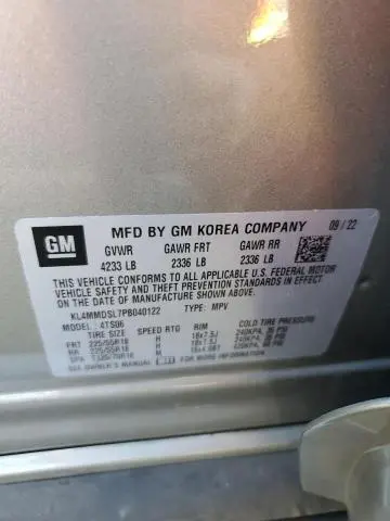 2023 BUICK ENCORE GX SELECT  