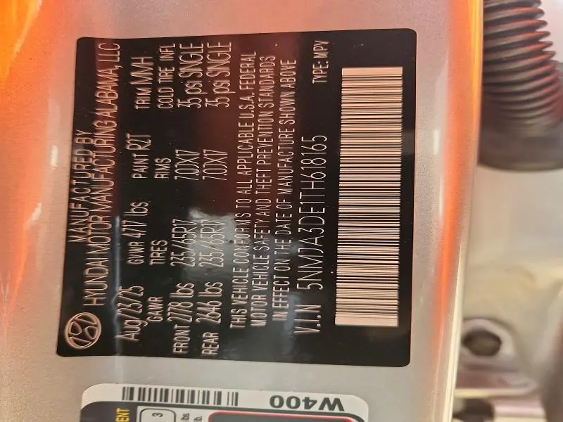 2026 HYUNDAI TUCSON SE  