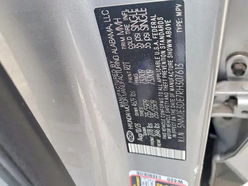 2024 HYUNDAI TUCSON LIMITED  