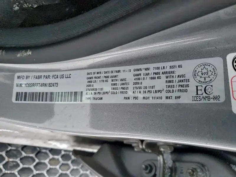 2024 RAM 1500 BIG HORN/LONE STAR  