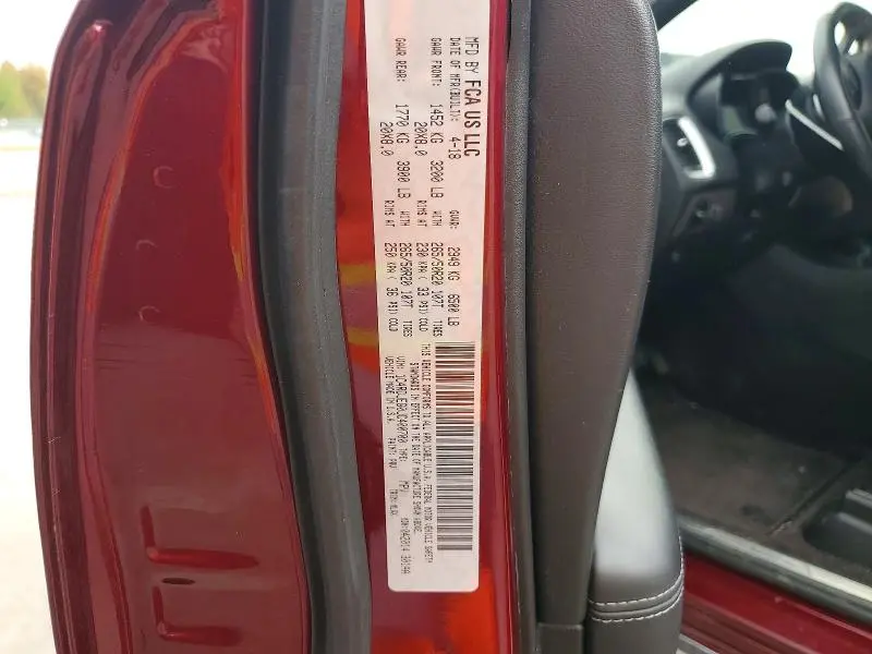 2018 DODGE DURANGO CITADEL  