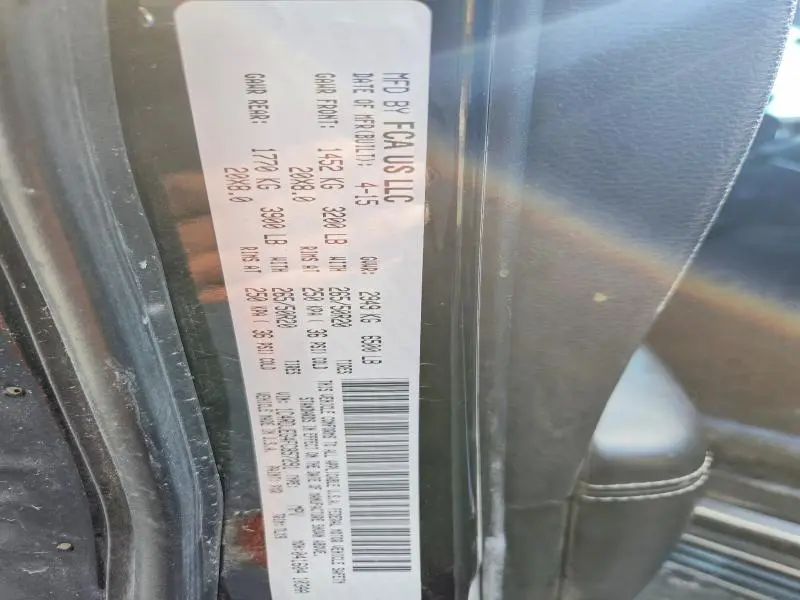 2015 DODGE DURANGO CITADEL  