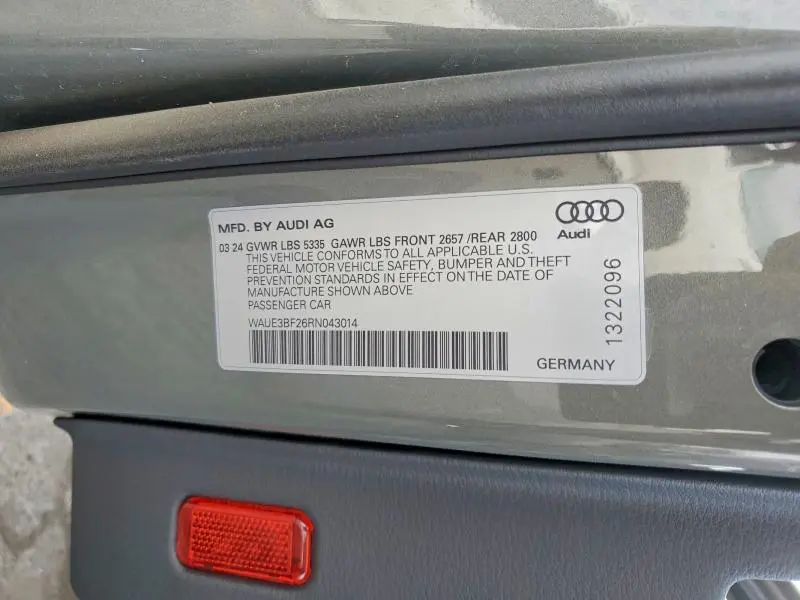 2024 AUDI A6 PREMIUM PLUS  