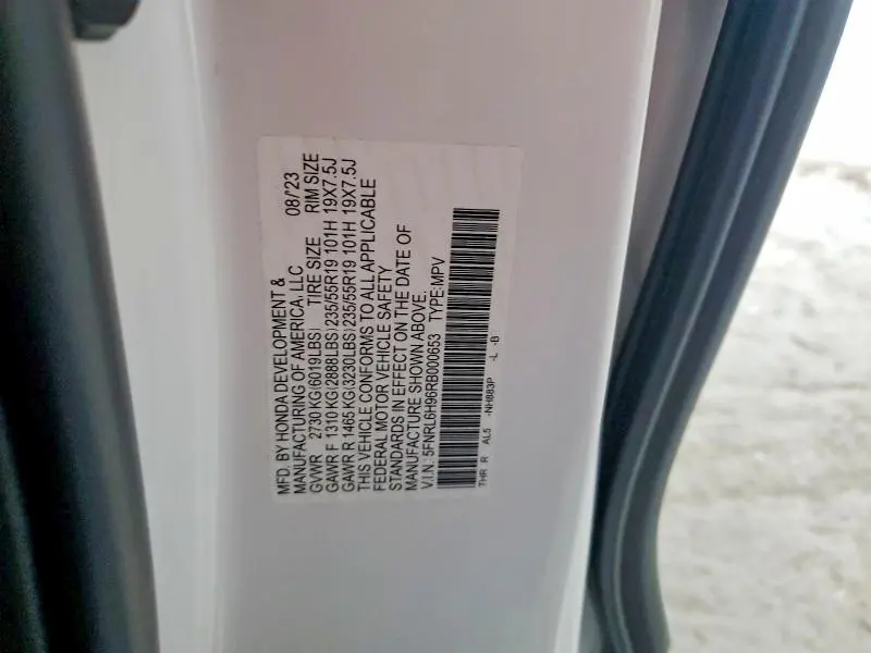 2024 HONDA ODYSSEY ELITE  