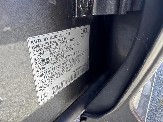 2020 AUDI Q7 PREMIUM PLUS  