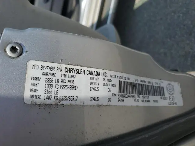 2010 DODGE GRAND CARAVAN SE  