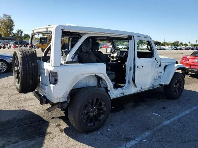 2022 JEEP WRANGLER UNLIMITED SAHARA 4XE  