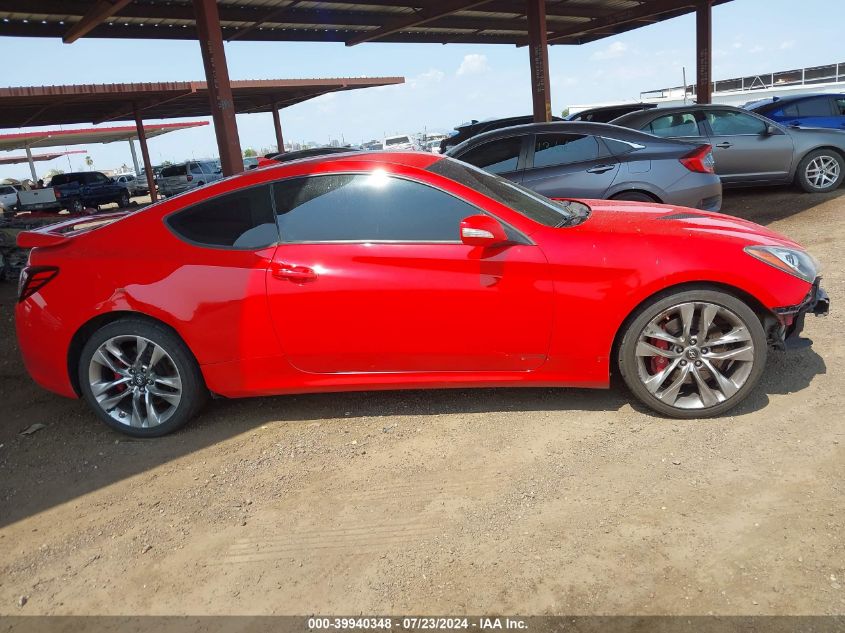 2015 HYUNDAI GENESIS 3.8 R-SPEC