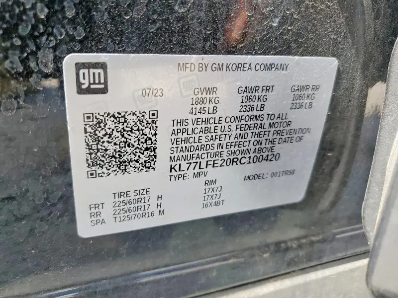 2024 CHEVROLET TRAX LS  