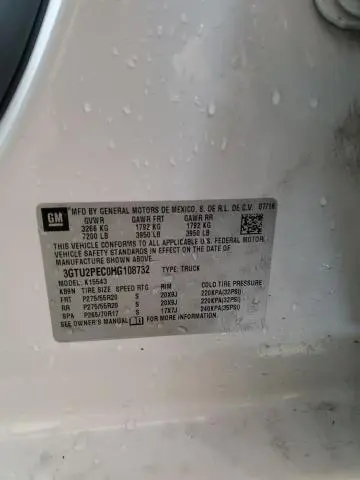 2017 GMC SIERRA K1500 DENALI  