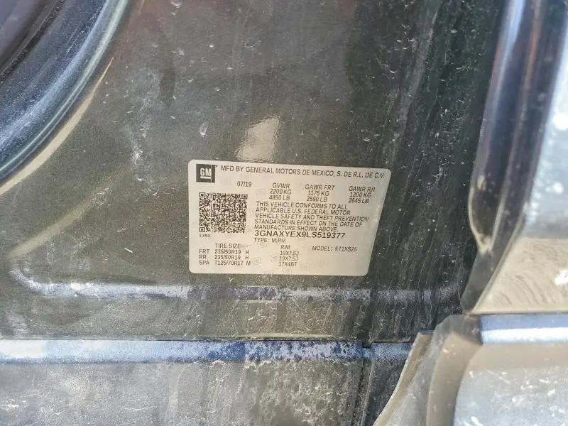 2020 CHEVROLET EQUINOX PREMIER  