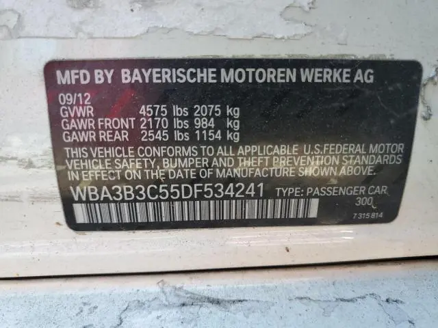 2013 BMW 328 XI  