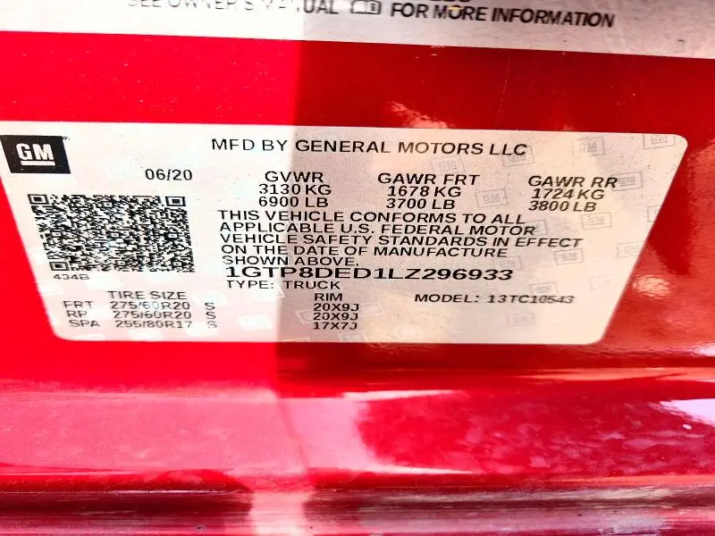 2020 GMC SIERRA C1500 SLT  