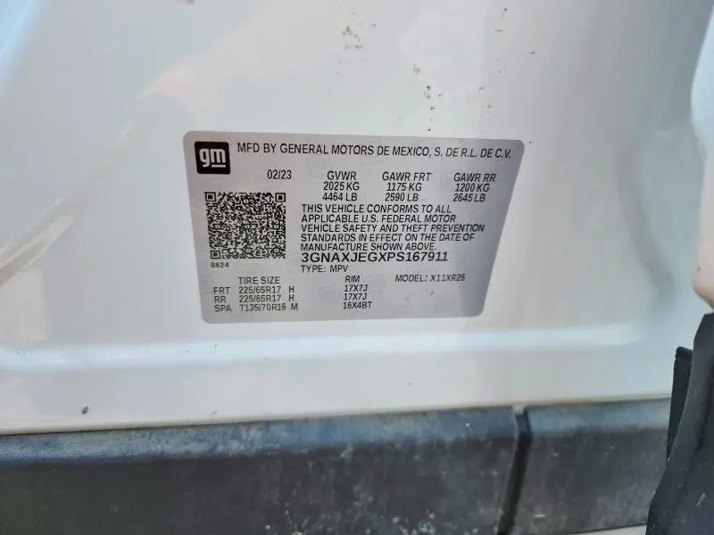 2023 CHEVROLET EQUINOX LT  