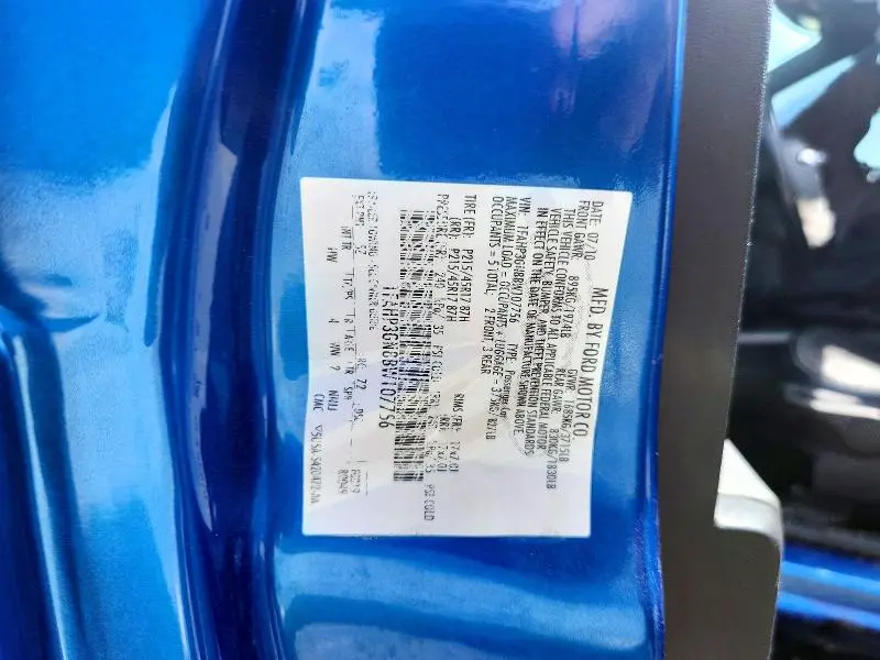 2011 FORD FOCUS SES  