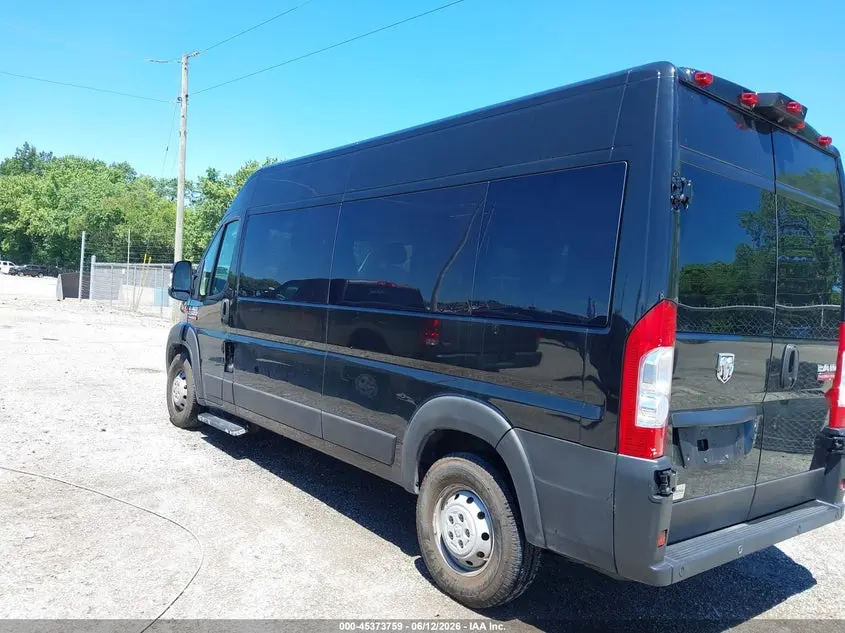 2019 RAM PROMASTER 2500 WINDOW VAN HIGH ROOF 159 WB