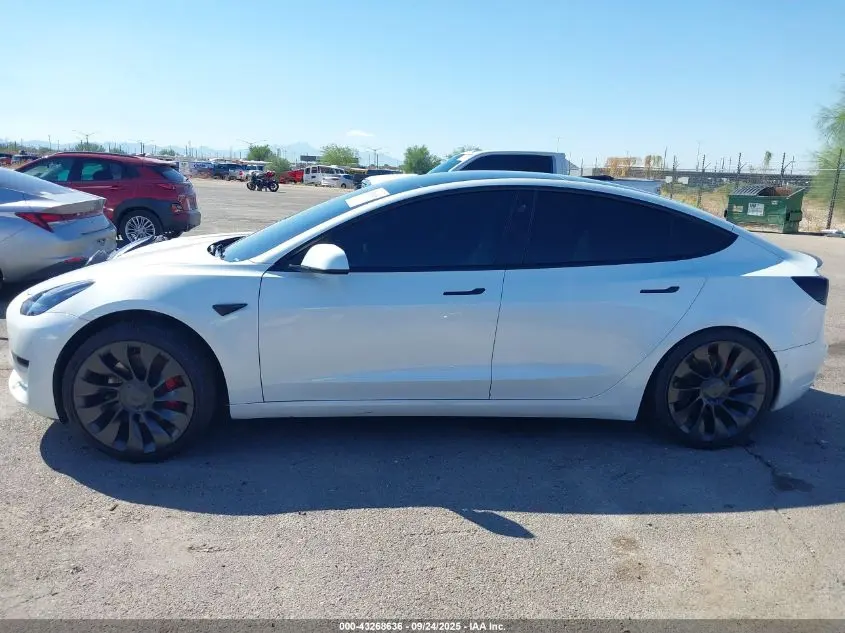 2022 TESLA MODEL 3 PERFORMANCE DUAL MOTOR ALL-WHEEL DRIVE