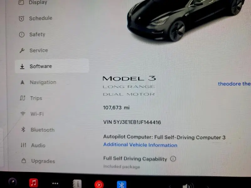 2018 TESLA MODEL 3   