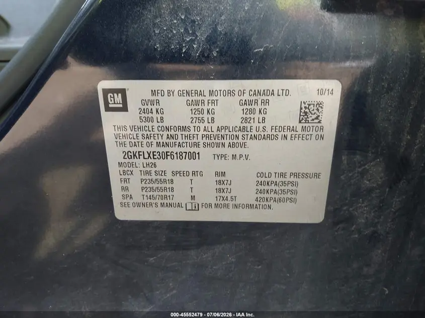 2015 GMC TERRAIN SLT-1