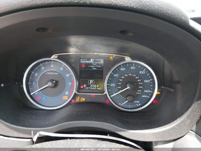 2016 SUBARU IMPREZA 2.0I LIMITED