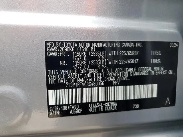 2024 TOYOTA RAV4 XLE  