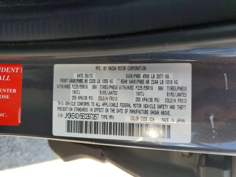 2014 MAZDA CX-5 GT  