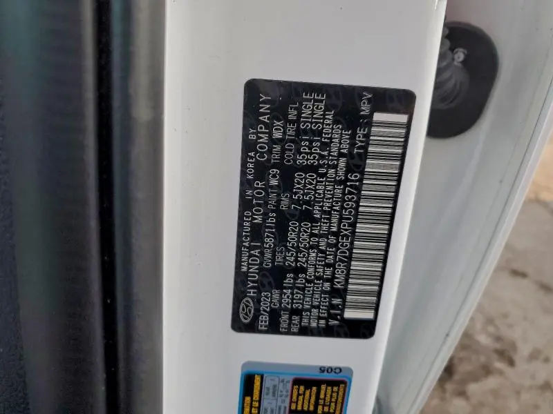 2023 HYUNDAI PALISADE CALLIGRAPHY  