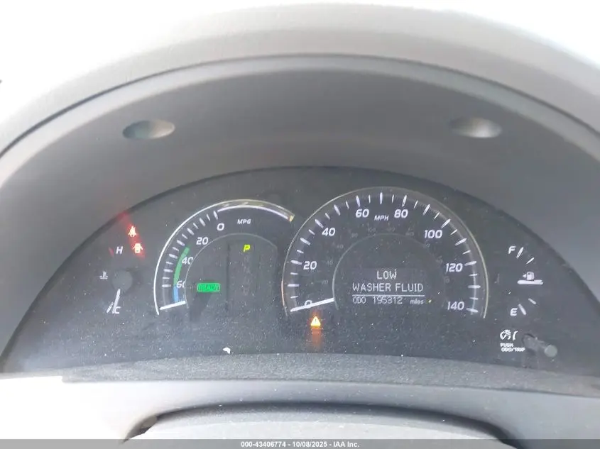 2010 TOYOTA CAMRY HYBRID  