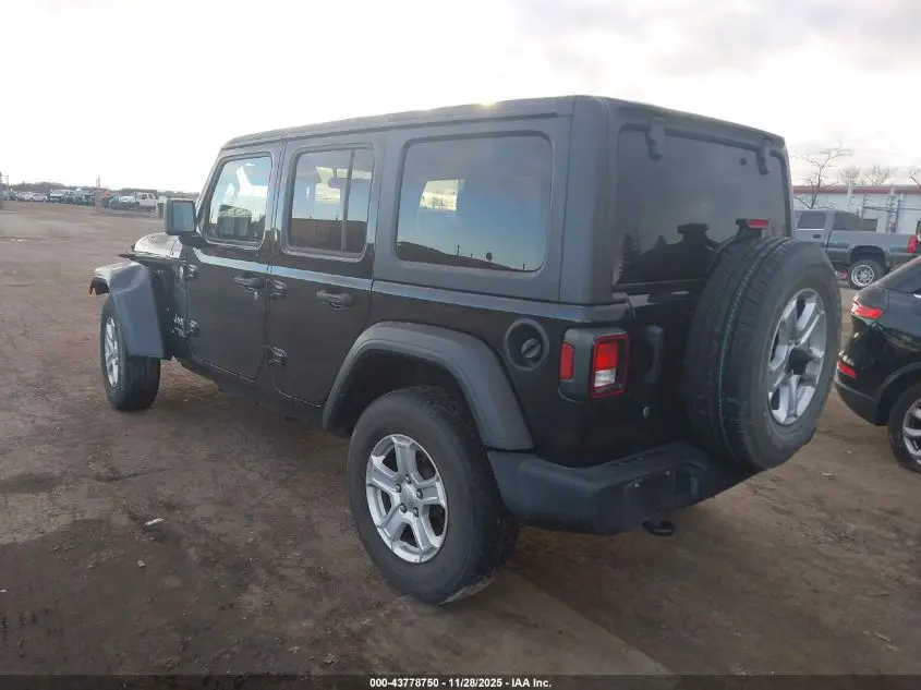 2020 JEEP WRANGLER UNLIMITED SPORT S 4X4